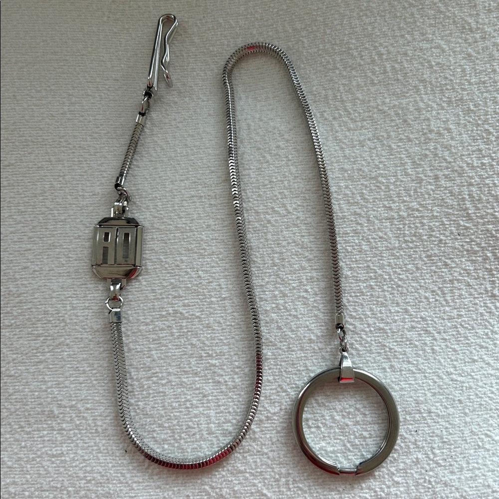 Vintage Pocket Watch Silver Tone / Mens
